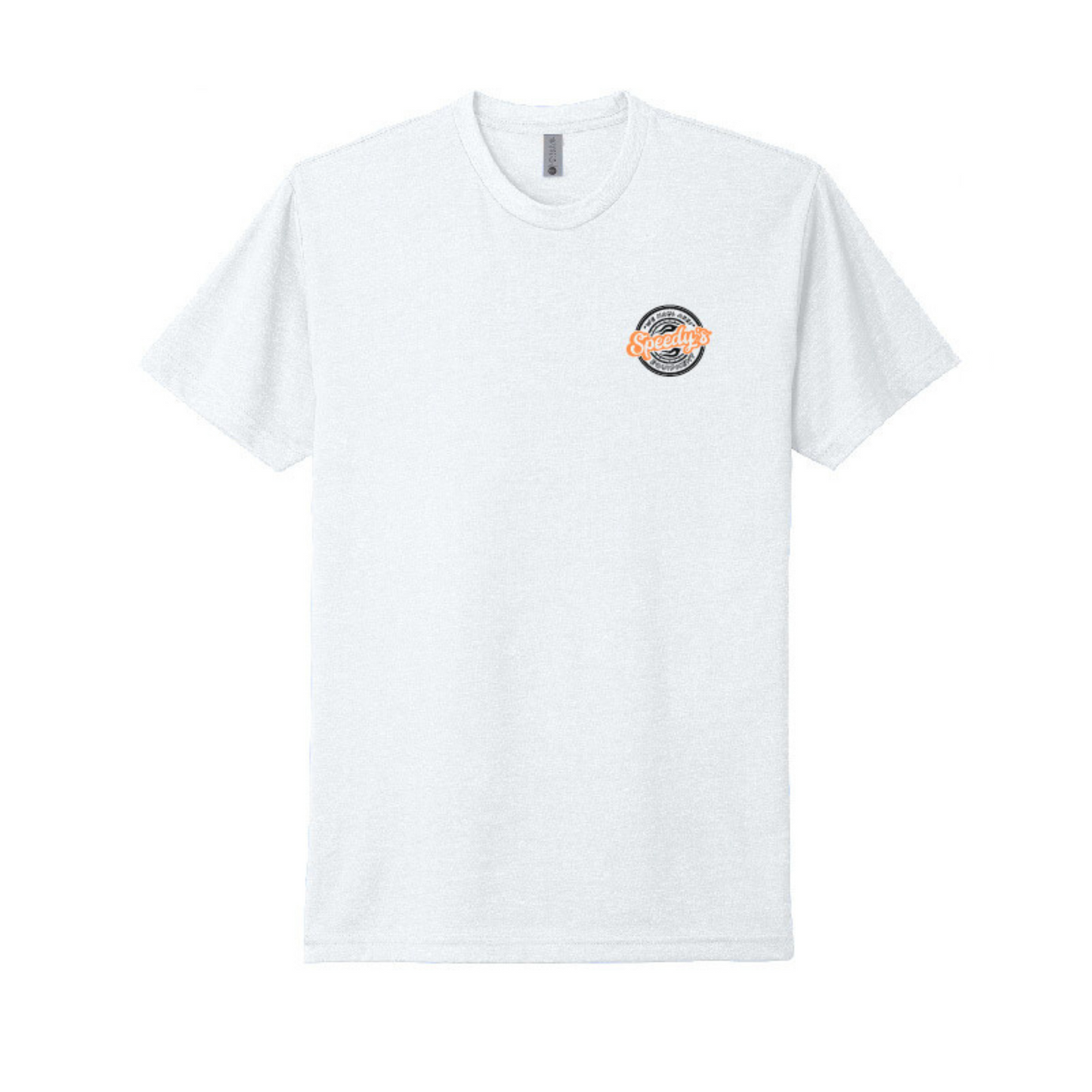 "HERE COMES THE BOOM" White Tee