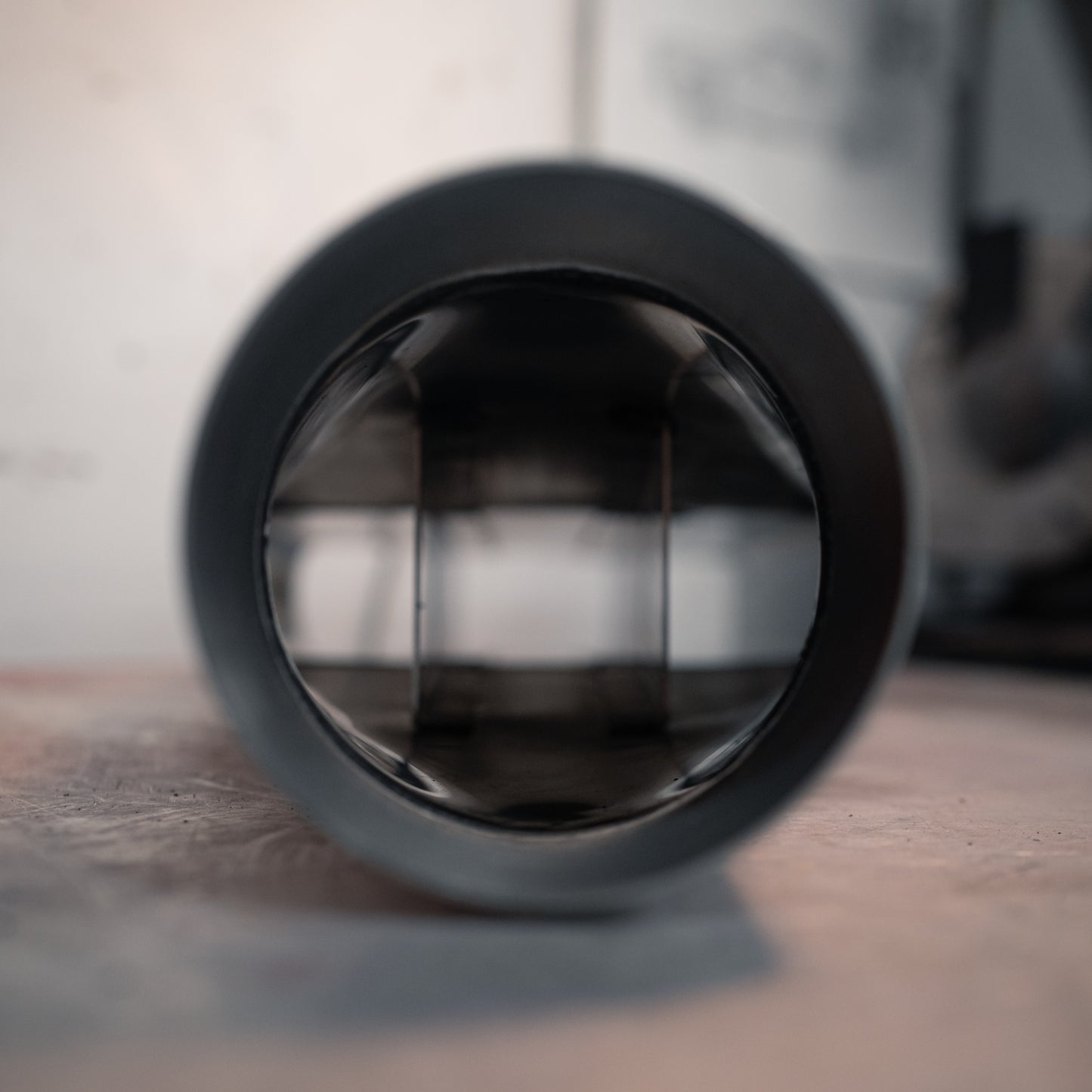 "4-INCH SPEEDY BOOM TUBE" - Polished Stainless Steel Nascar-Style Tip