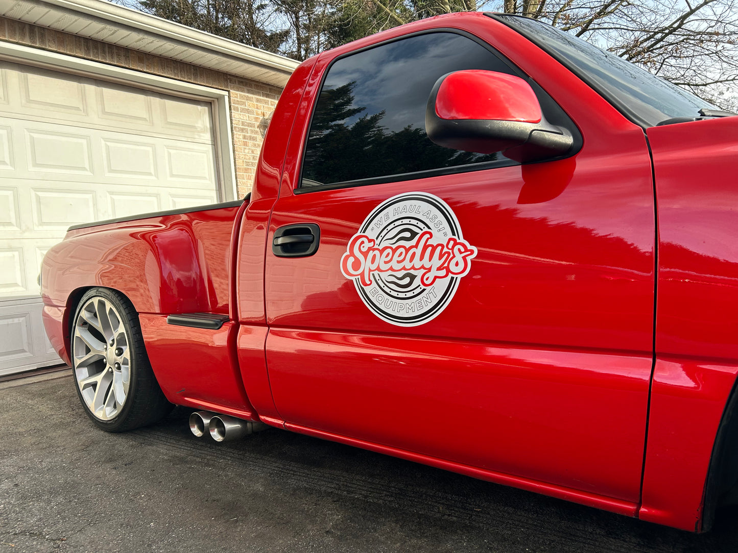 Speedy's OG Shop Truck Magnet (18"x15")
