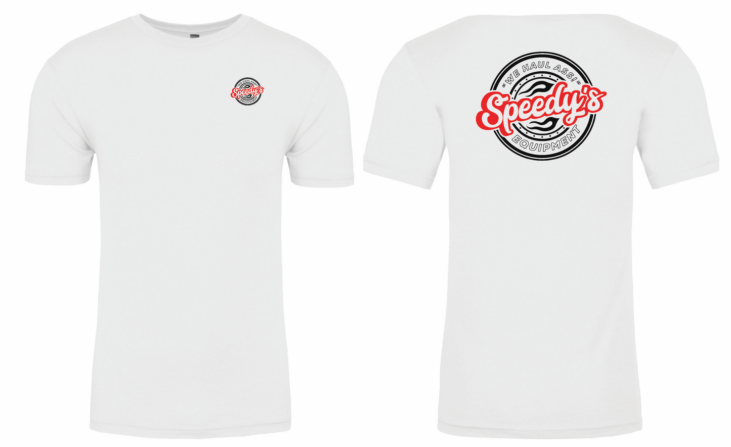 WHITE Speedy's T-Shirt