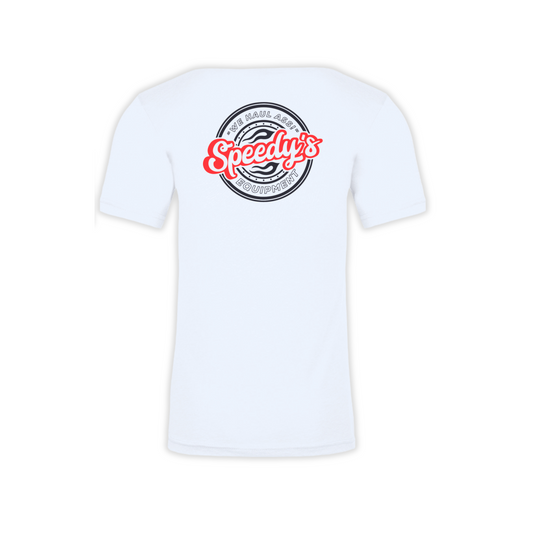 WHITE Speedy's T-Shirt