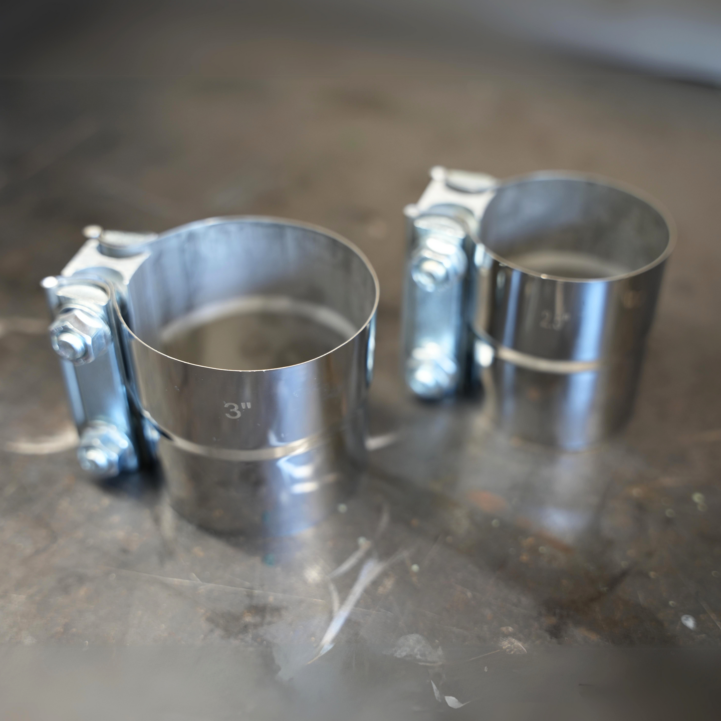 Stainless Slip/Lap Exhaust Band Clamp