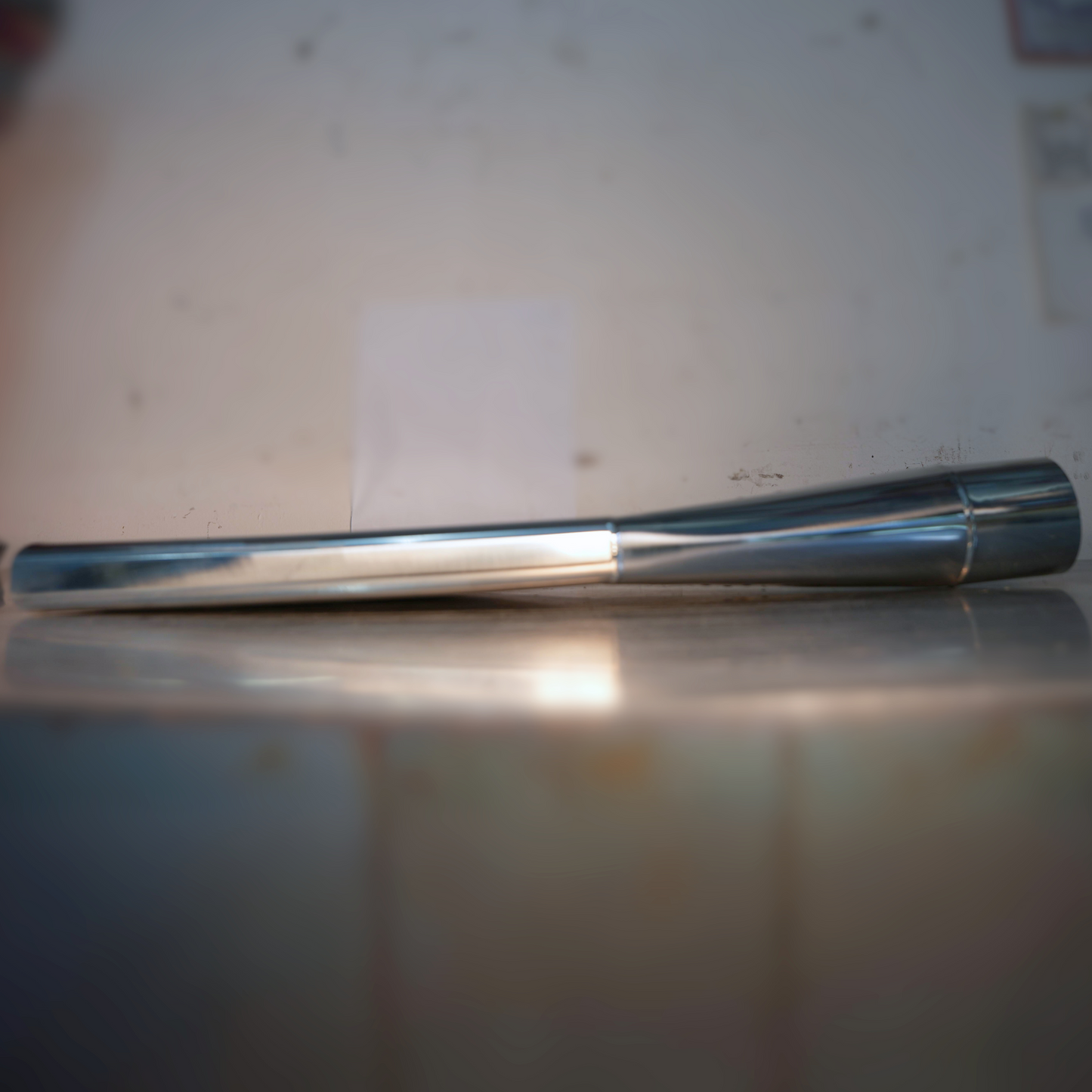 "SPEEDY BOOM TUBE" - Polished Stainless Steel Nascar-Style Tip