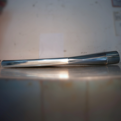 "SPEEDY BOOM TUBE" - Polished Stainless Steel Nascar-Style Tip