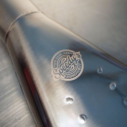 "SPEEDY BOOM TUBE" - Polished Stainless Steel Nascar-Style Tip