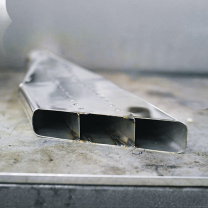 4-INCH "SPEEDY BOOM TUBE" - Polished Stainless Steel Nascar-Style Tip